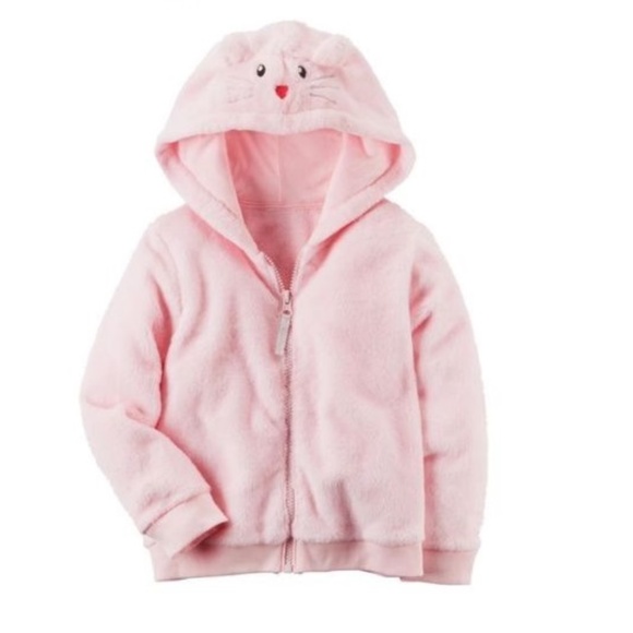 baby girl sherpa hoodie